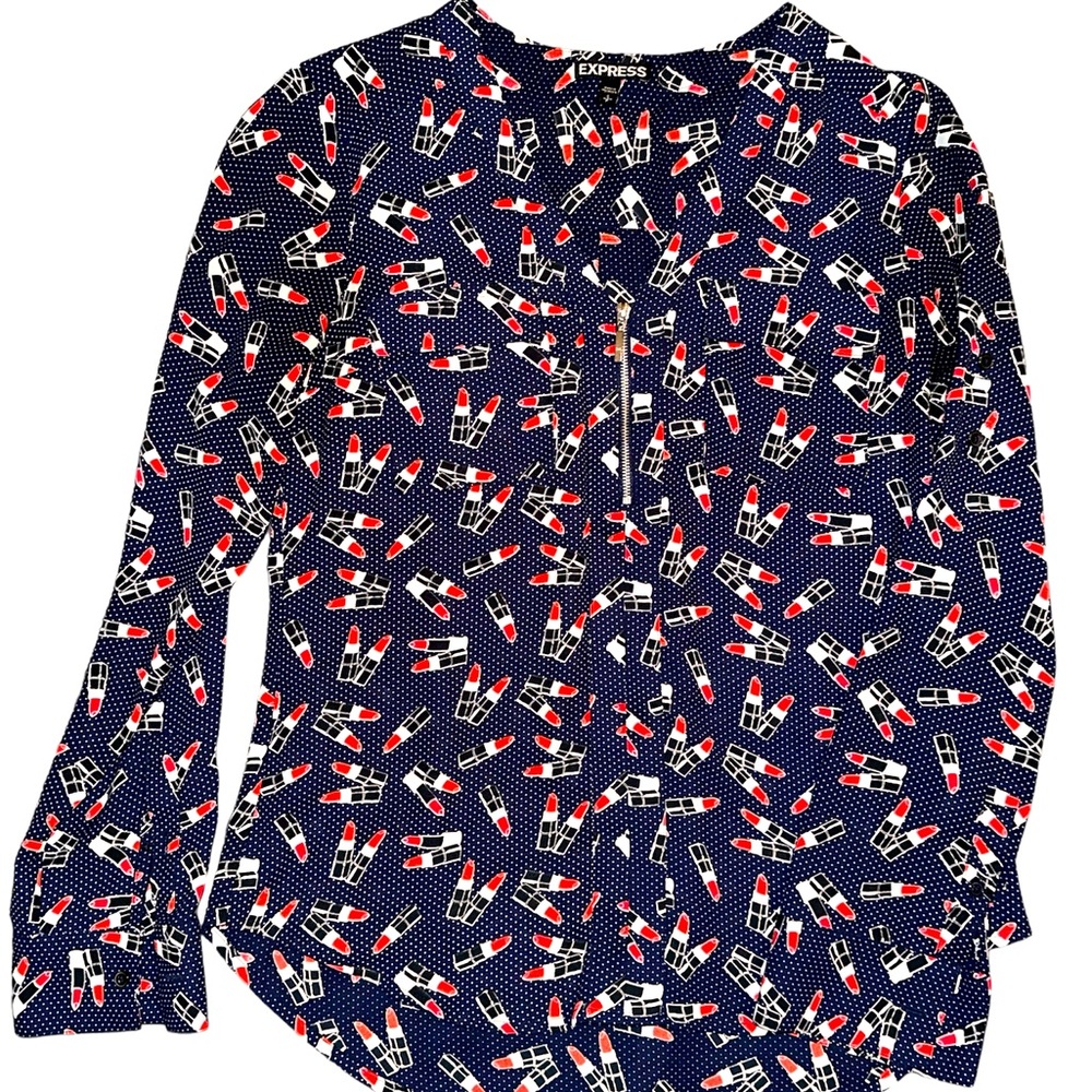 Express Lipstick Blouse